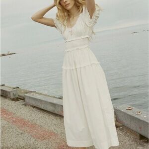 Doen Leanne Dress in Salt